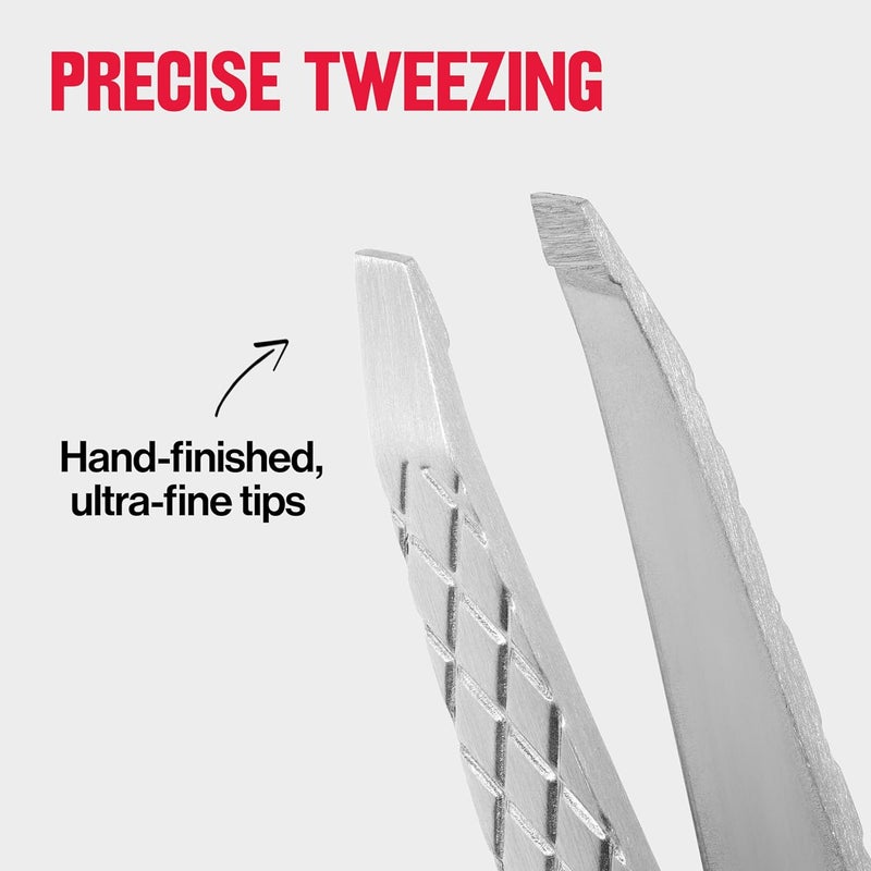 Revlon Ultimate Slant Tweezer with Hand-Finished Ultra-Fine Tips for Precise Hair Removal - Image 5